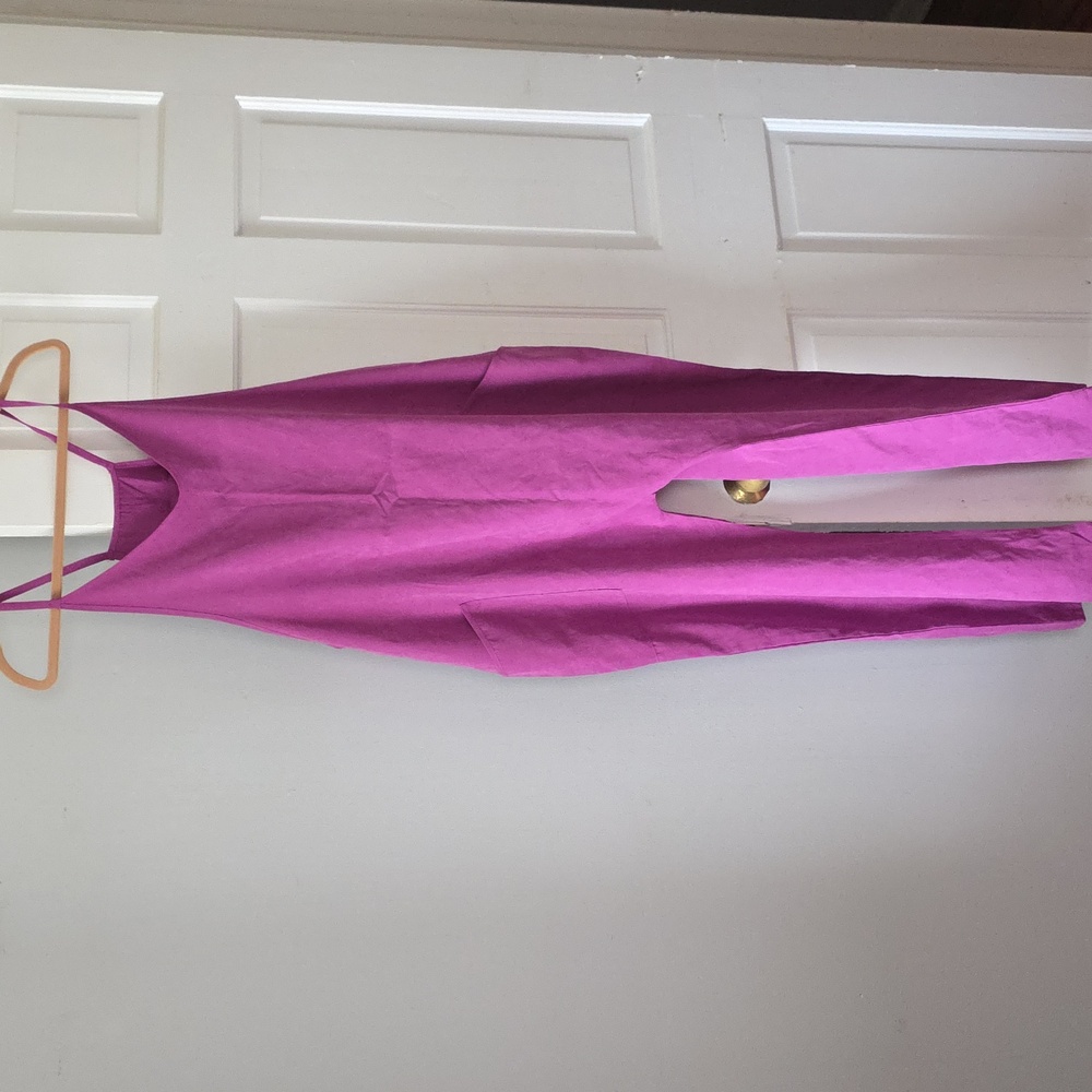 Purple Spaghetti Strap Romper Relaxed Fitting Jumpsuit XL